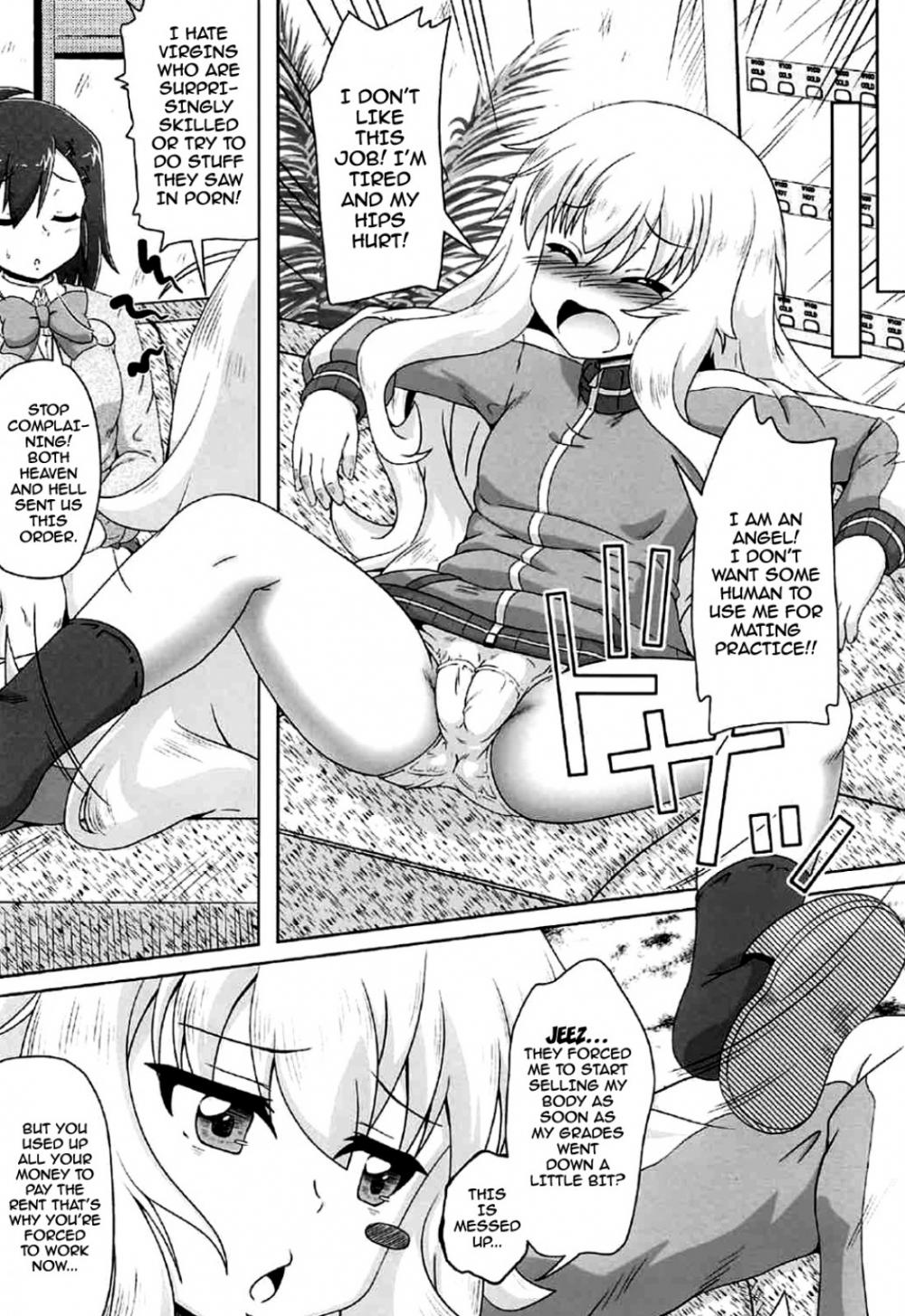 Hentai Manga Comic-Devil and Angel Both Working At a Sex Brothel-Read-11